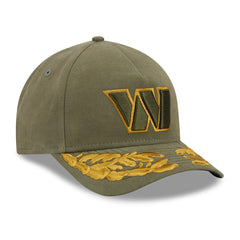 Washington Commanders New Era x Alpha Industries A-Frame 9FORTY Adjustable Hat - Olive Hats