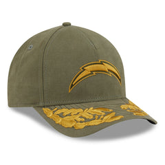 Los Angeles Chargers New Era x Alpha Industries A-Frame 9FORTY Adjustable Hat - Olive Hats