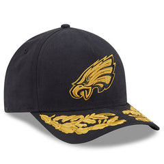 Philadelphia Eagles New Era x Alpha Industries A-Frame 9FORTY Adjustable Hat - Black Hats