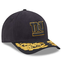 New York Giants New Era x Alpha Industries A-Frame 9FORTY Adjustable Hat - Black Hats