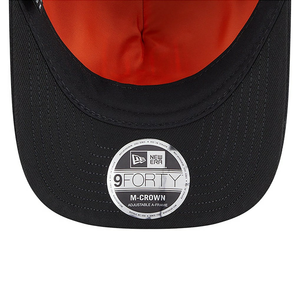 New York Giants New Era x Alpha Industries A-Frame 9FORTY Adjustable Hat - Black Hats