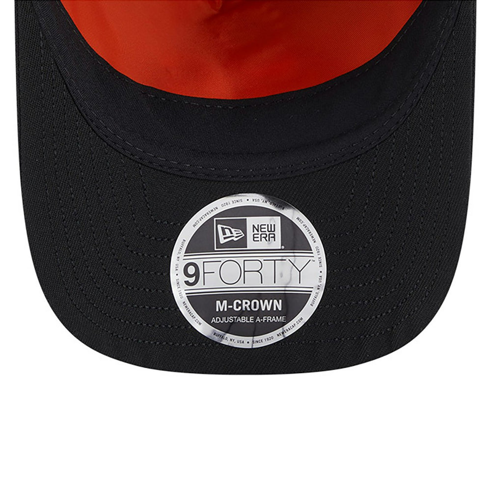 New York Jets New Era x Alpha Industries A-Frame 9FORTY Adjustable Hat - Black Hats