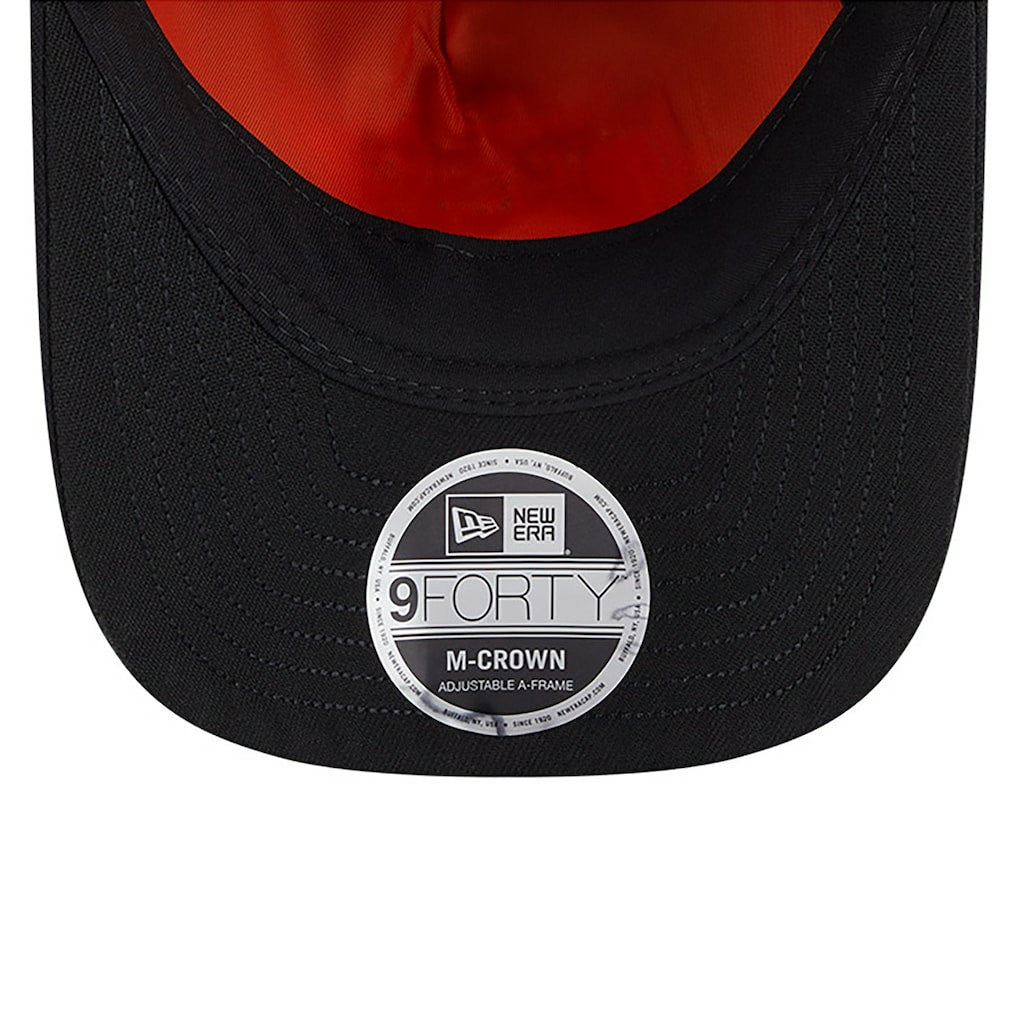 Kansas City Chiefs New Era x Alpha Industries A-Frame 9FORTY Adjustable Hat - Black Hats