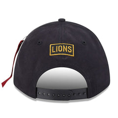 Detroit Lions New Era x Alpha Industries A-Frame 9FORTY Adjustable Hat - Black Hats