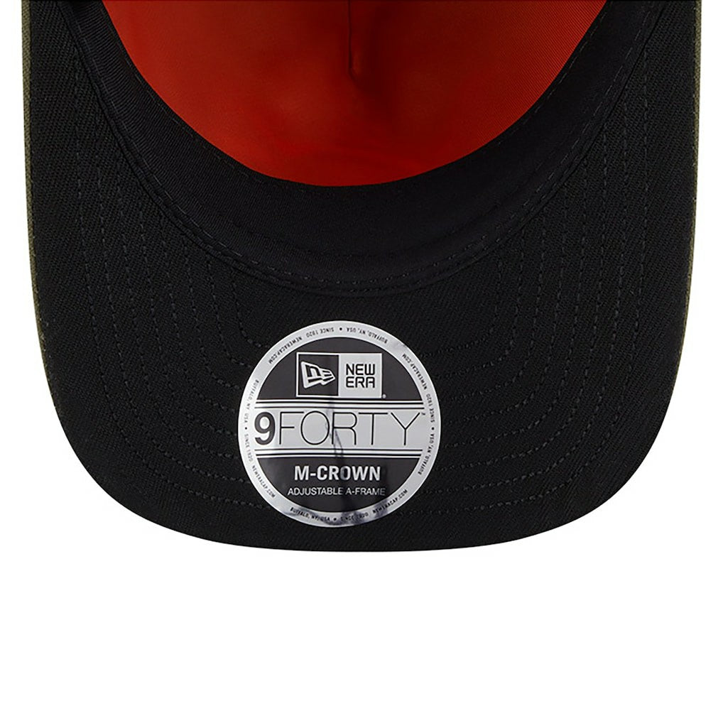 Detroit Lions New Era x Alpha Industries A-Frame 9FORTY Adjustable Hat - Olive Hats