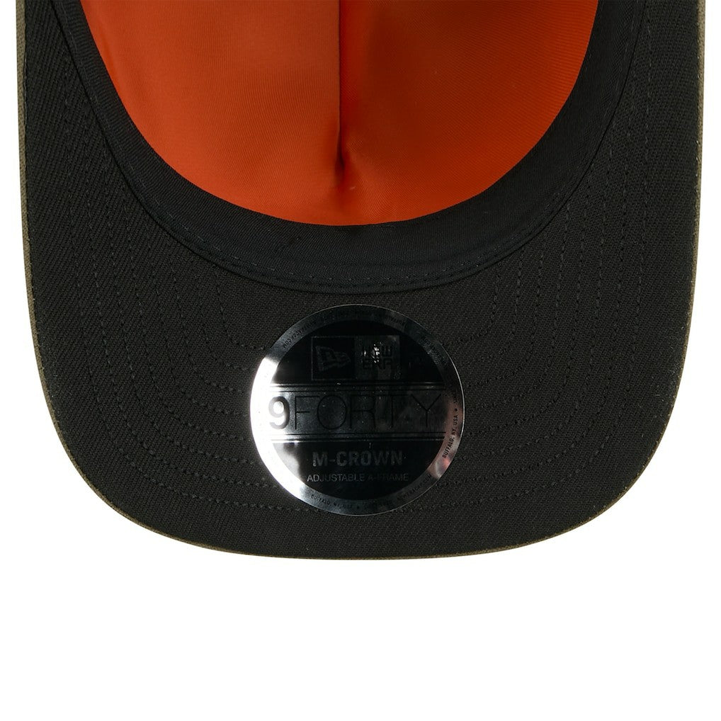 Baltimore Ravens New Era x Alpha Industries A-Frame 9FORTY Adjustable Hat - Olive Hats