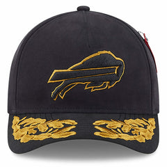 Buffalo Bills New Era x Alpha Industries A-Frame 9FORTY Adjustable Hat - Black Hats