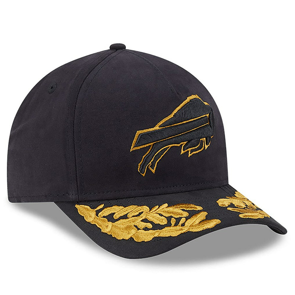 Buffalo Bills New Era x Alpha Industries A-Frame 9FORTY Adjustable Hat - Black Hats