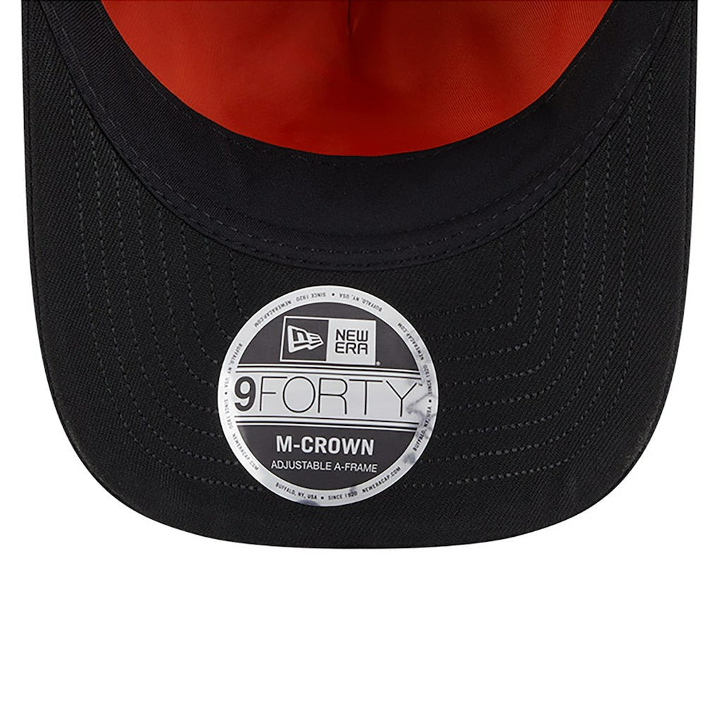 Buffalo Bills New Era x Alpha Industries A-Frame 9FORTY Adjustable Hat - Black Hats