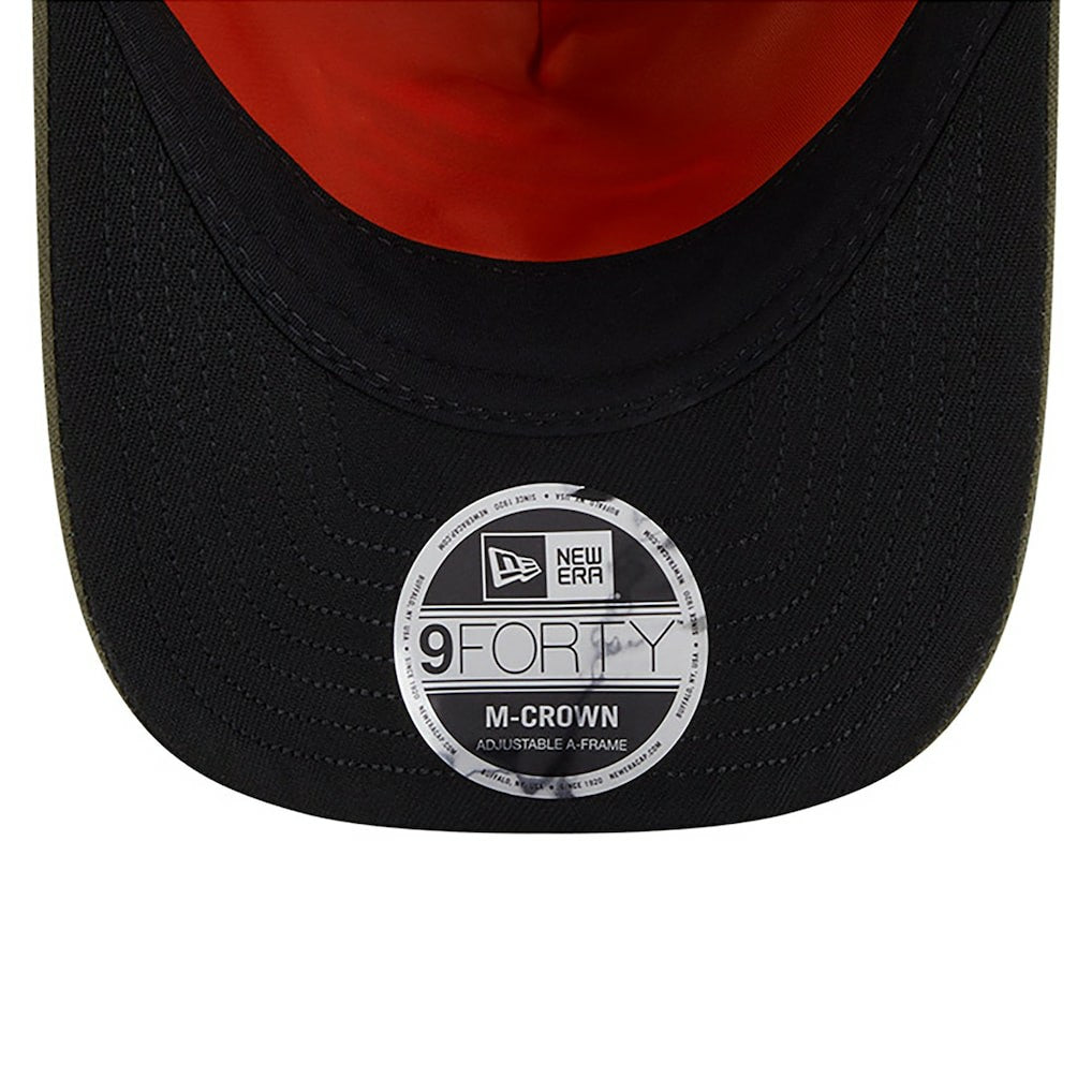 Buffalo Bills New Era x Alpha Industries A-Frame 9FORTY Adjustable Hat - Olive Hats