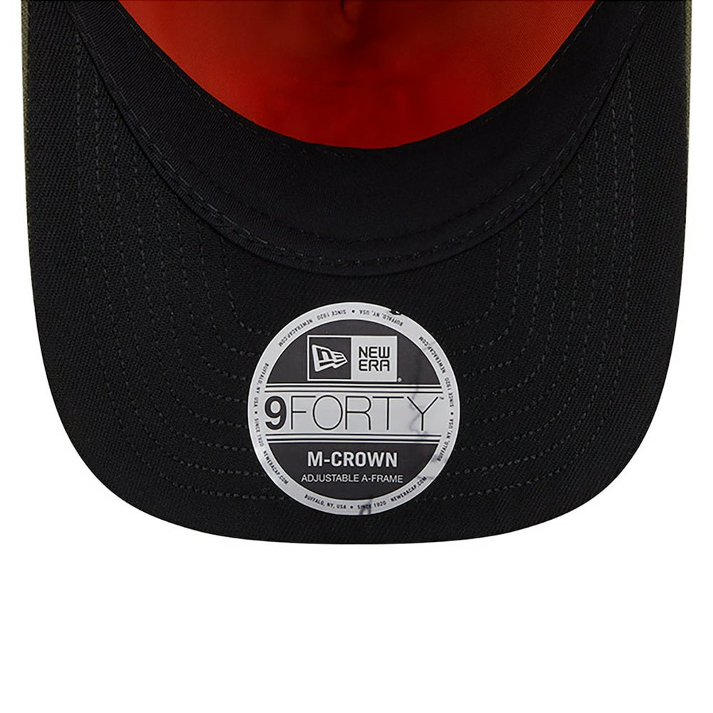 Kansas City Chiefs New Era x Alpha Industries A-Frame 9FORTY Adjustable Hat - Olive Hats