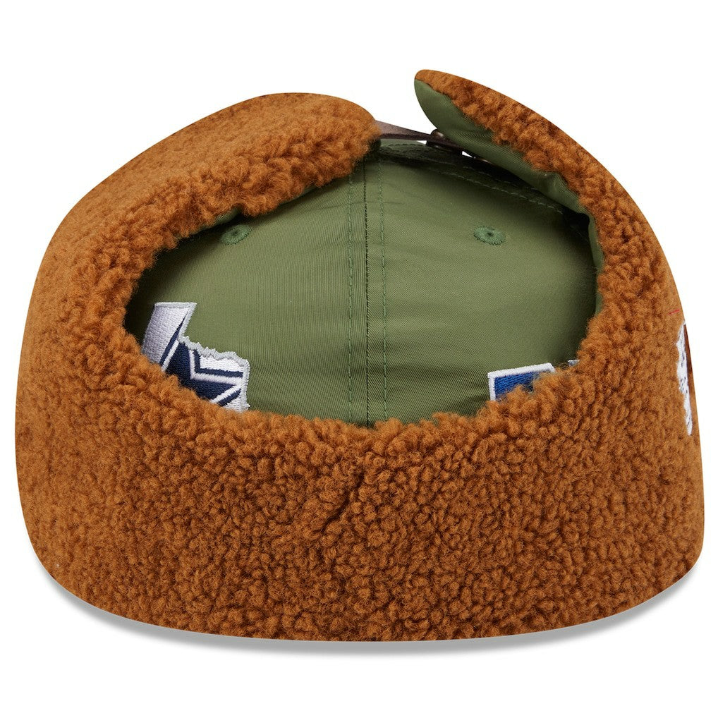 Dallas Cowboys New Era x Alpha Industries Dog Ears 59FIFTY Fitted Hat - Olive Hats