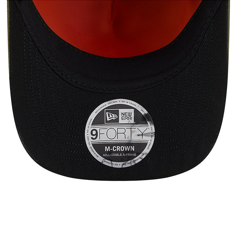 Dallas Cowboys New Era x Alpha Industries A-Frame 9FORTY Adjustable Hat - Olive Hats