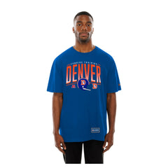 Denver Broncos New Era Combine Authentic Training Throwback T-Shirt - Royal T-shirts