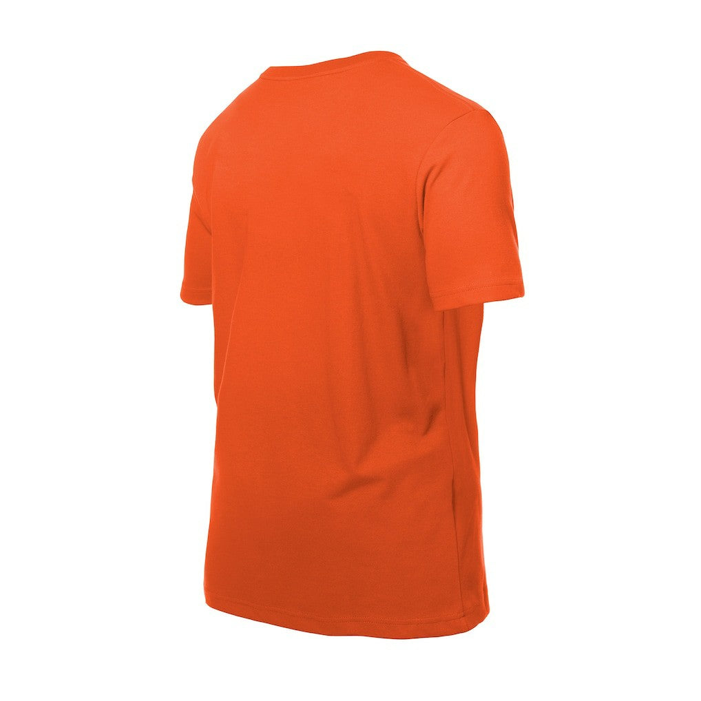 Chicago Bears New Era Combine Authentic Helmet T-Shirt - Orange T-shirts