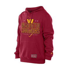 Washington Commanders New Era Combine Authentic Local State Throwback Hoodie - Burgundy Hoodies