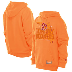 Tampa Bay Buccaneers New Era Combine Authentic Local State Throwback Hoodie - Orange Hoodies