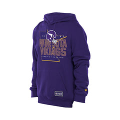 Minnesota Vikings New Era Combine Authentic Local State Throwback Hoodie - Purple Hoodies