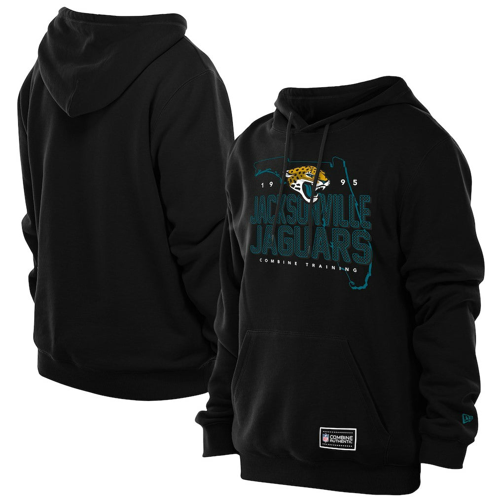 Jacksonville Jaguars New Era Combine Authentic Local State Hoodie - Black Hoodies