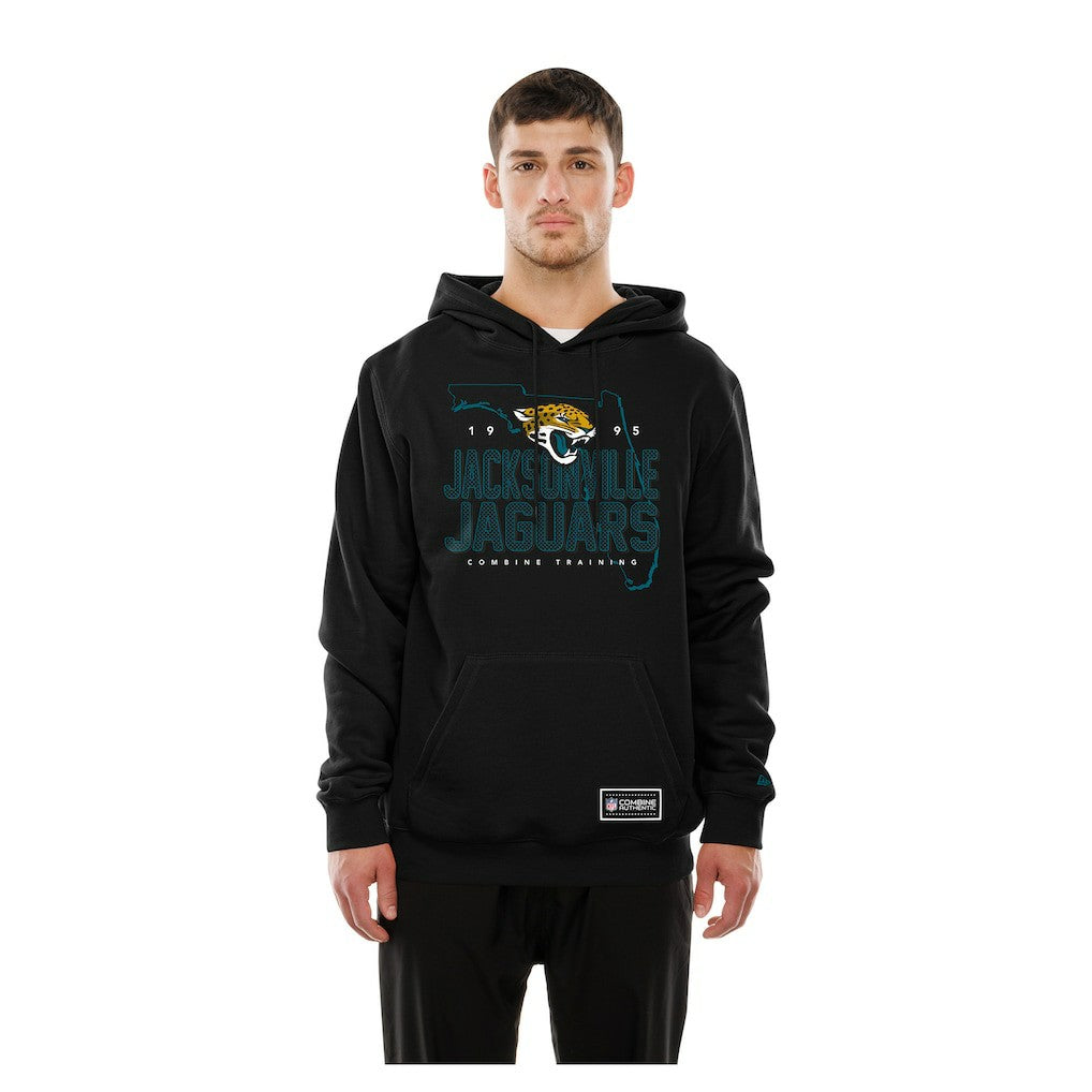 Jacksonville Jaguars New Era Combine Authentic Local State Hoodie - Black Hoodies