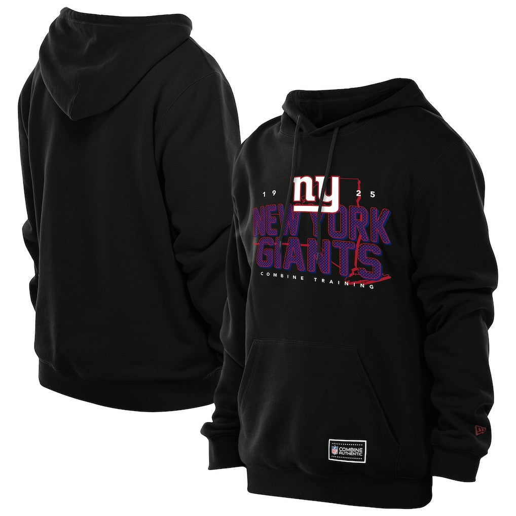 New York Giants New Era Combine Authentic Local State Hoodie - Black Hoodies