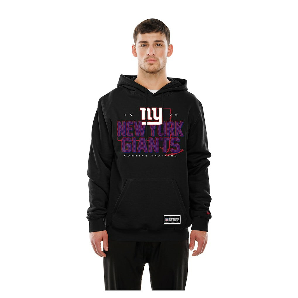 New York Giants New Era Combine Authentic Local State Hoodie - Black Hoodies