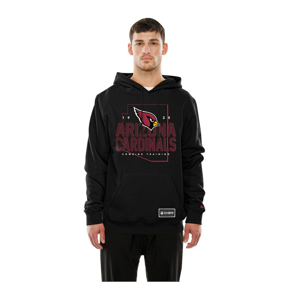 Arizona Cardinals New Era Combine Authentic Local State Hoodie - Black Hoodies