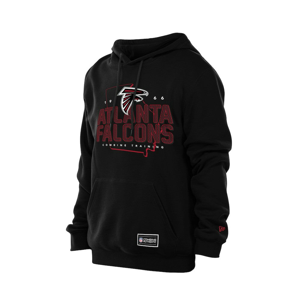 Atlanta Falcons New Era Combine Authentic Local State Hoodie - Black Hoodies