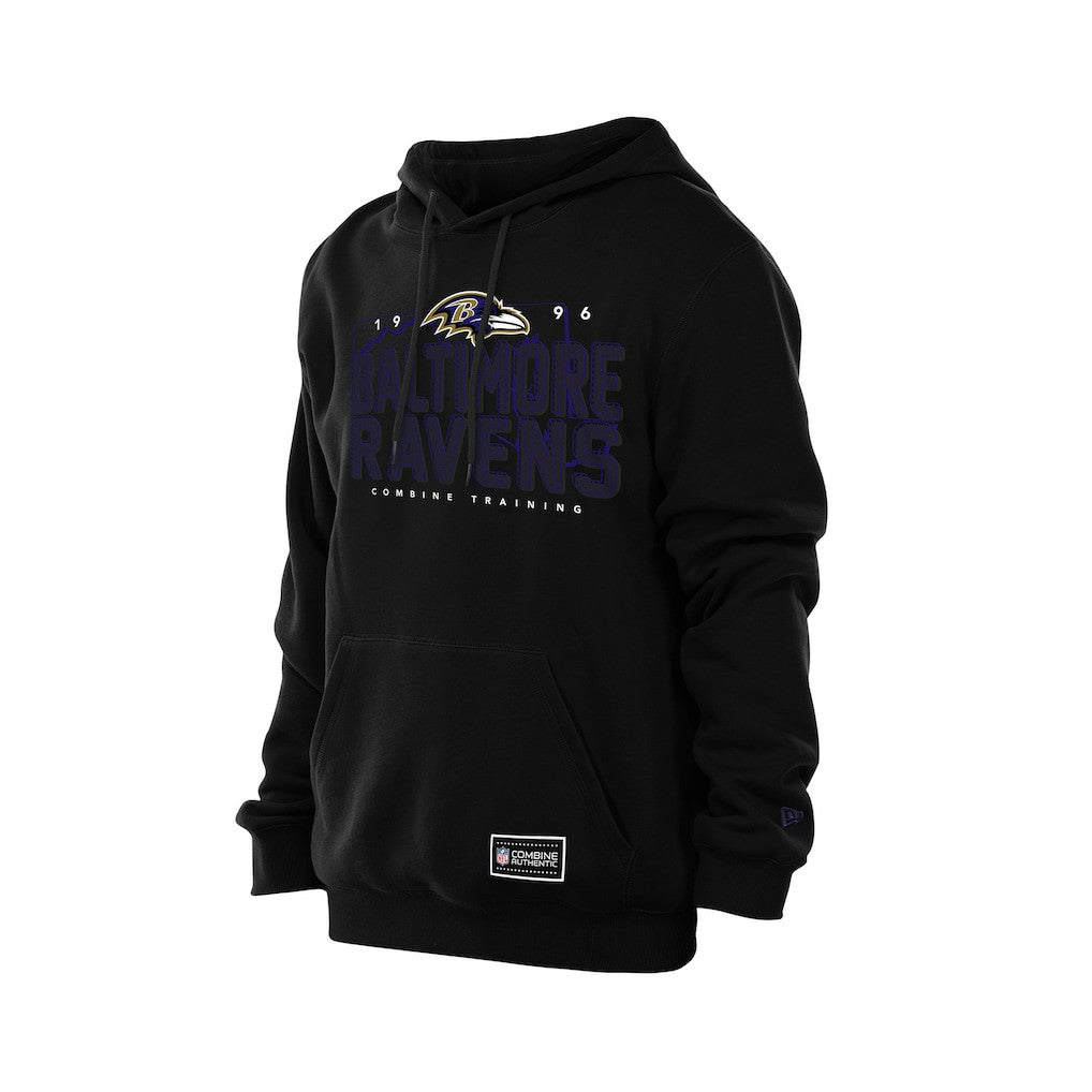 Baltimore Ravens New Era Combine Authentic Local State Hoodie - Black Hoodies