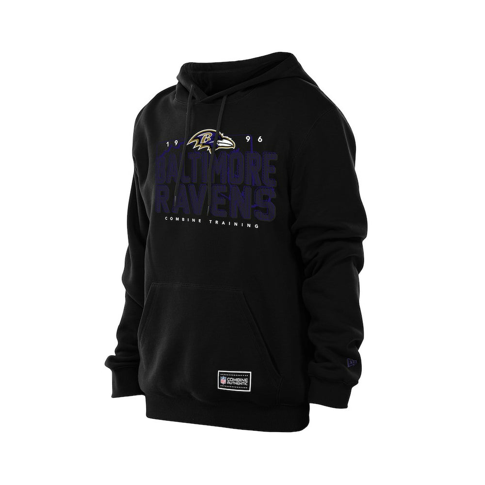 Baltimore Ravens New Era Combine Authentic Local State Hoodie - Black Hoodies