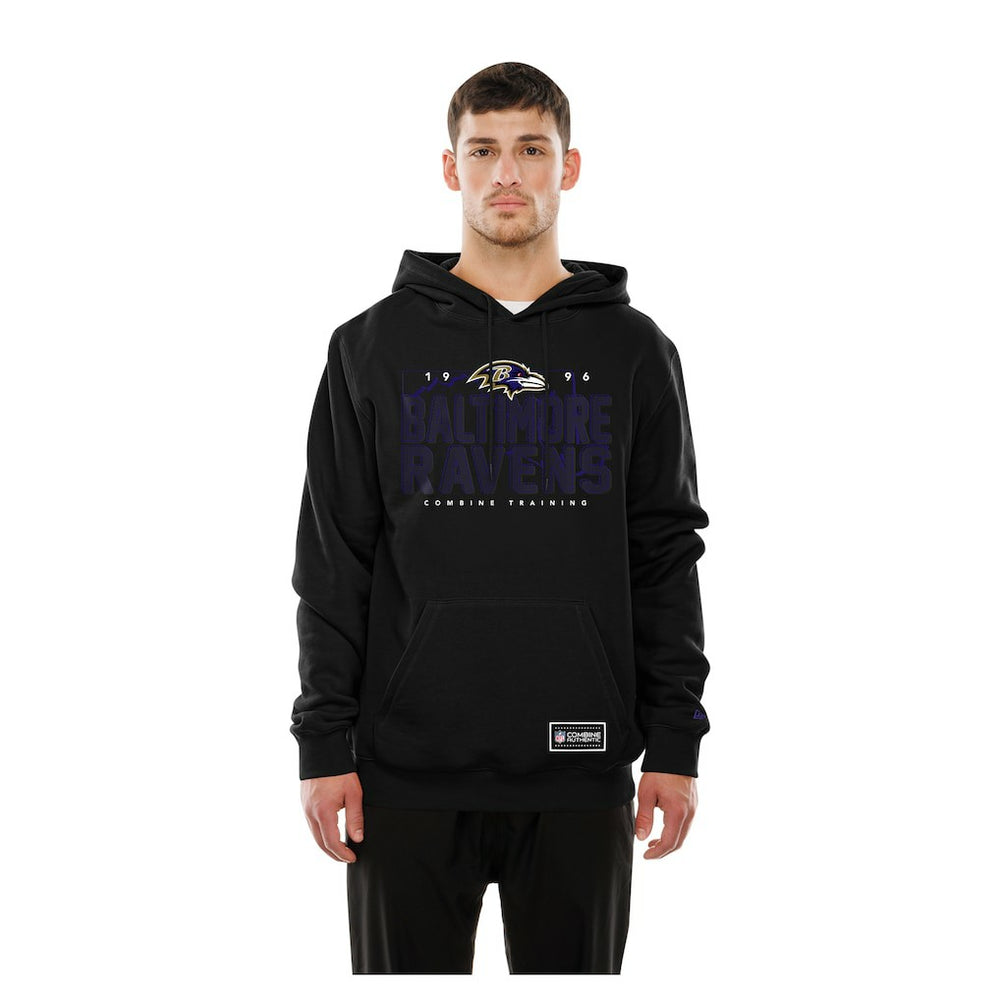Baltimore Ravens New Era Combine Authentic Local State Hoodie - Black Hoodies
