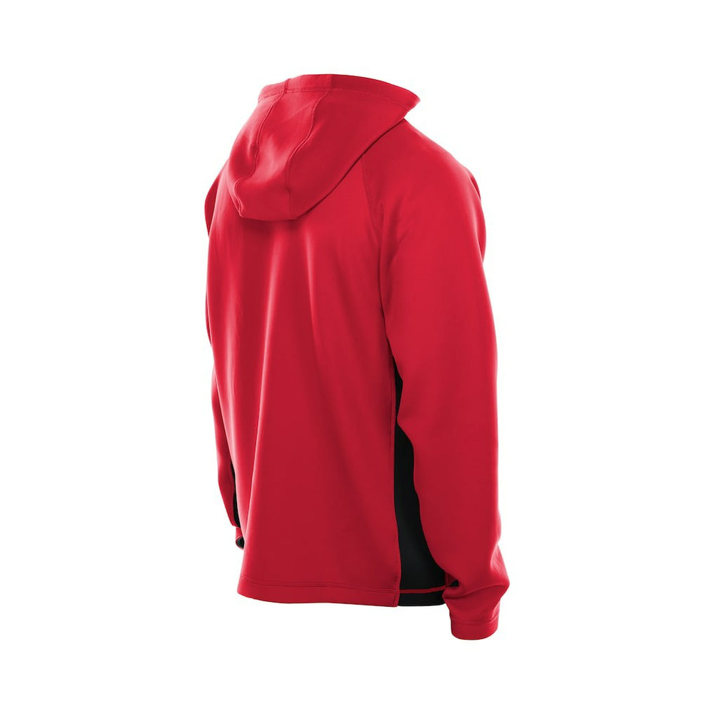 Atlanta Falcons New Era Combine Authentic Raglan Scuba Full-Zip Hoodie - Red Hoodies