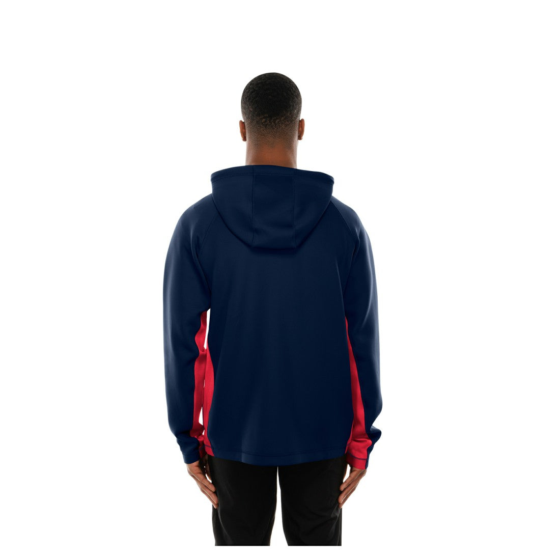Houston Texans New Era Combine Authentic Raglan Scuba Full-Zip Hoodie - Navy Hoodies