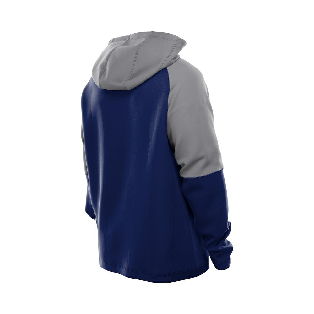 Indianapolis Colts New Era Combine Authentic Color Block Raglan Pullover Hoodie - Royal Hoodies