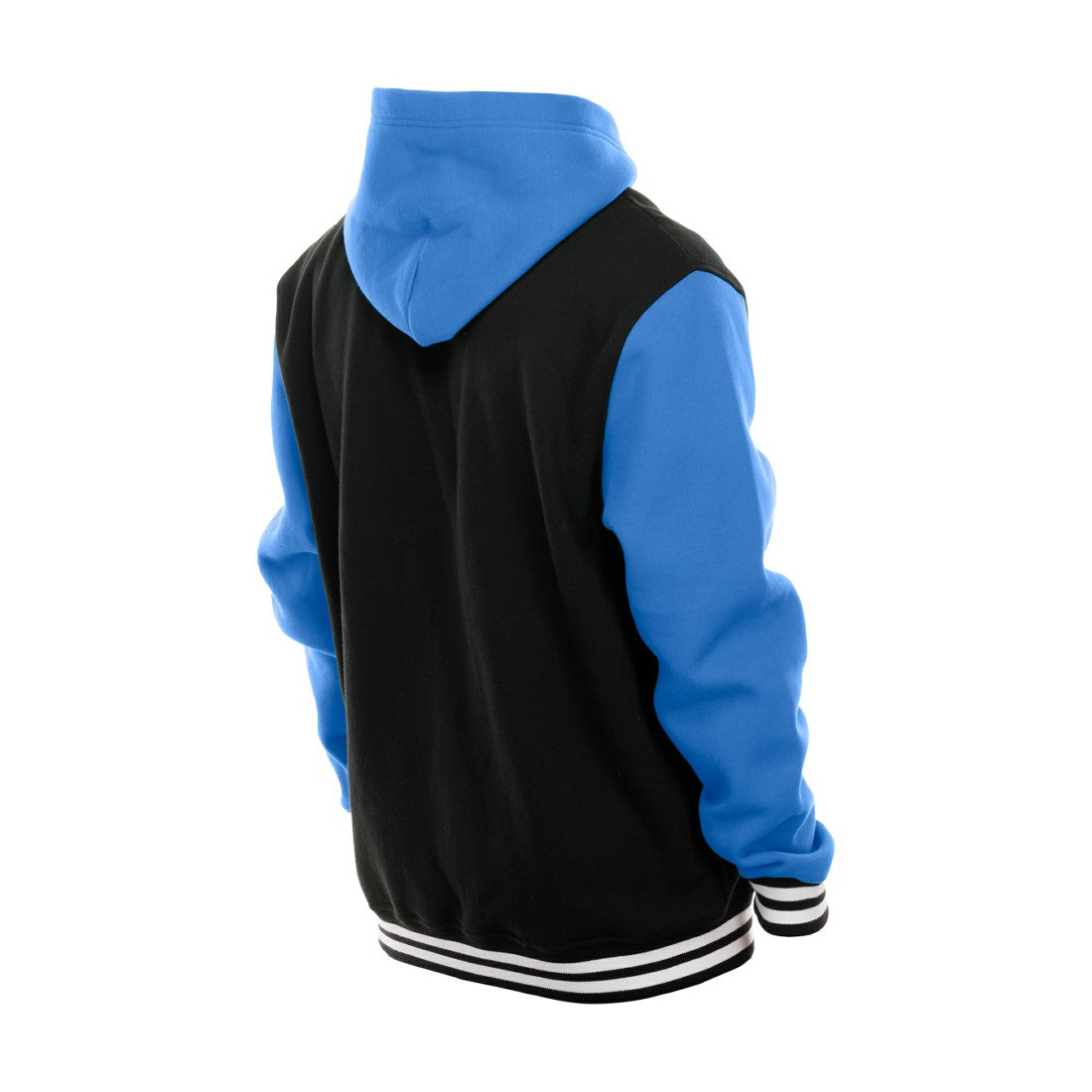 Detroit Lions New Era Full-Snap Fleece Hoodie Jacket - Black Hoodies