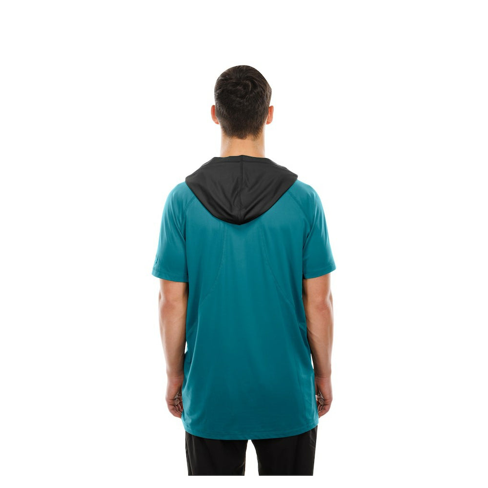 Jacksonville Jaguars New Era Combine Authentic Hooded Raglan Short-Sleeve T-Shirt - Teal T-shirts
