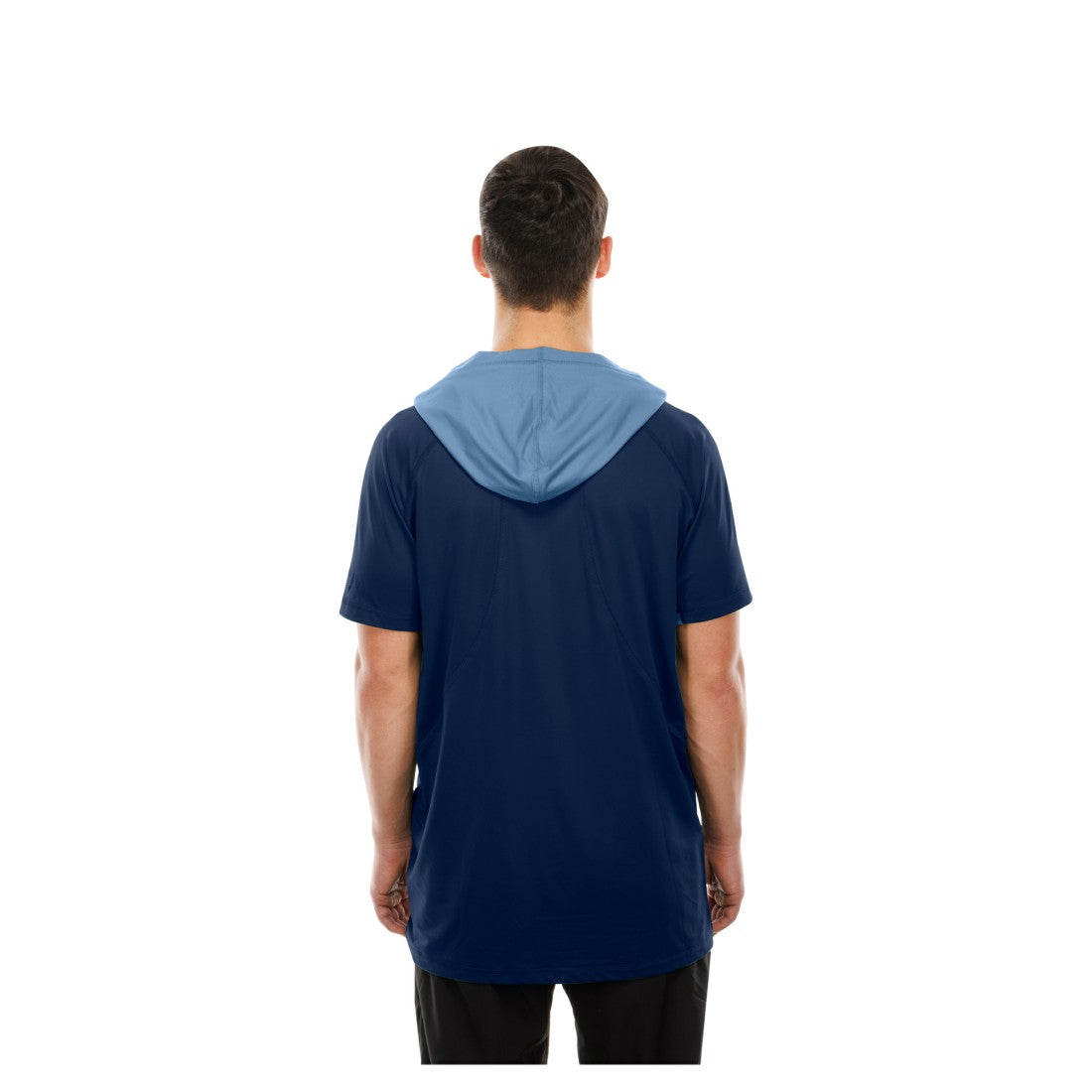 Tennessee Titans New Era Combine Authentic Hooded Raglan Short-Sleeve T-Shirt - Navy T-shirts
