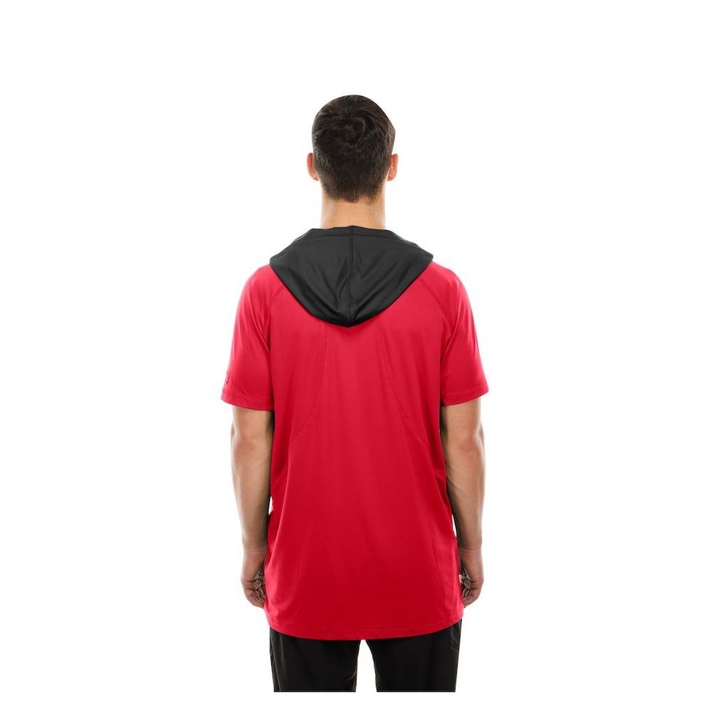 Atlanta Falcons New Era Combine Authentic Hooded Raglan Short-Sleeve T-Shirt - Red T-shirts
