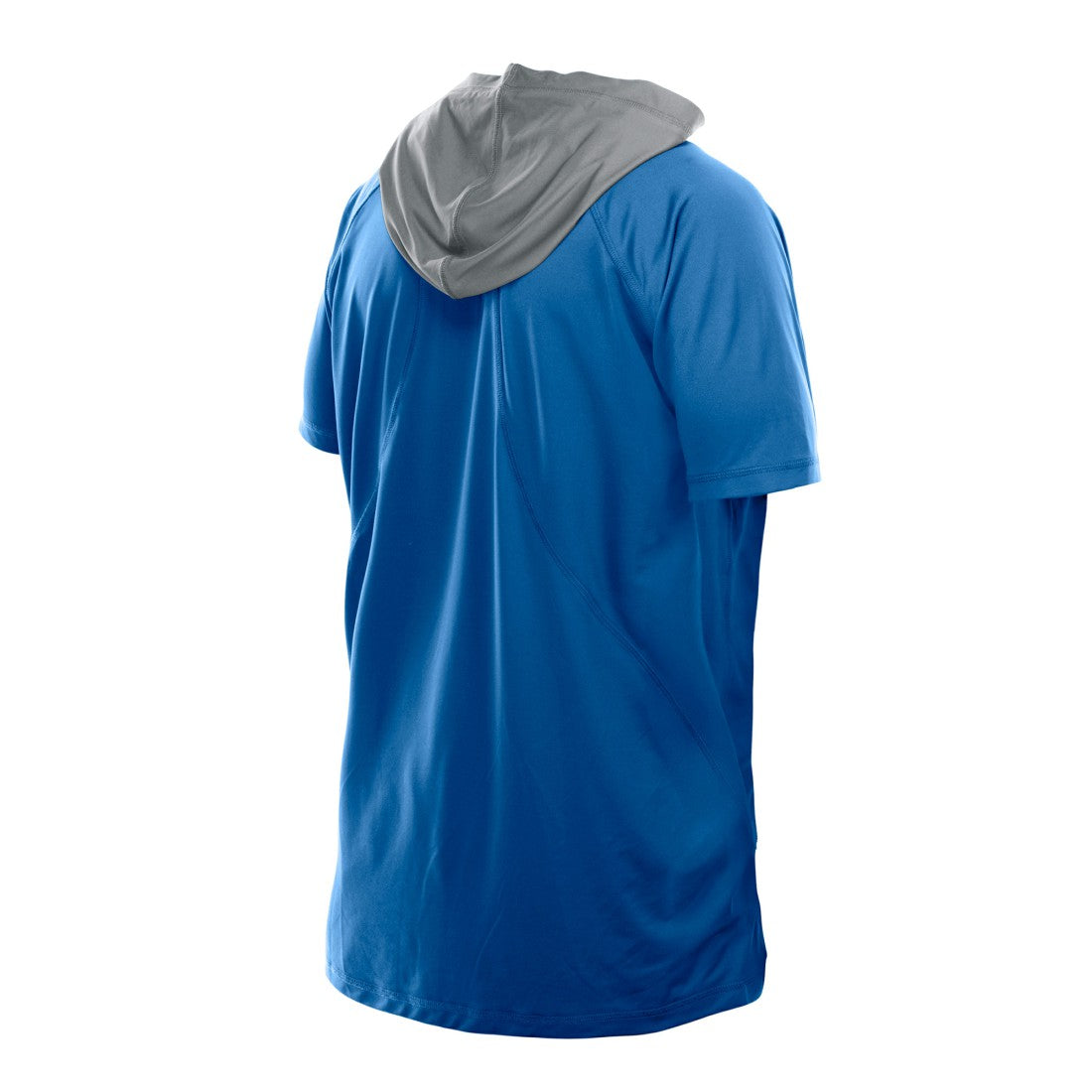 Detroit Lions New Era Combine Authentic Hooded Raglan Short-Sleeve T-Shirt - Blue T-shirts