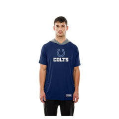 Indianapolis Colts New Era Combine Authentic Hooded Raglan Short-Sleeve T-Shirt - Royal T-shirts