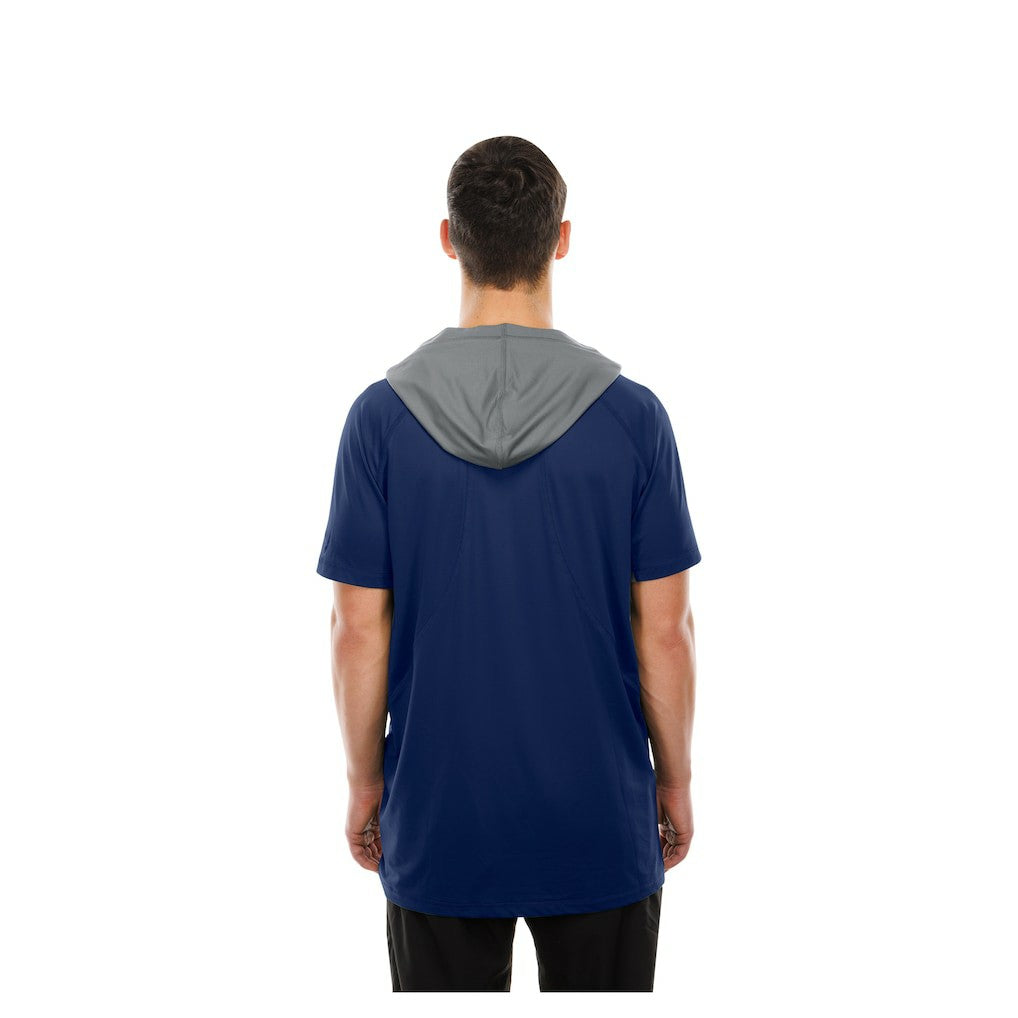 Indianapolis Colts New Era Combine Authentic Hooded Raglan Short-Sleeve T-Shirt - Royal T-shirts
