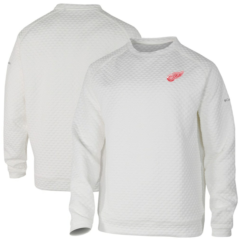 Detroit Red Wings Columbia The Finder Sweatshirt - White | US 202633144