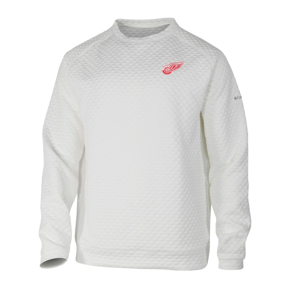 Detroit Red Wings Columbia The Finder Sweatshirt - White | US 202633144