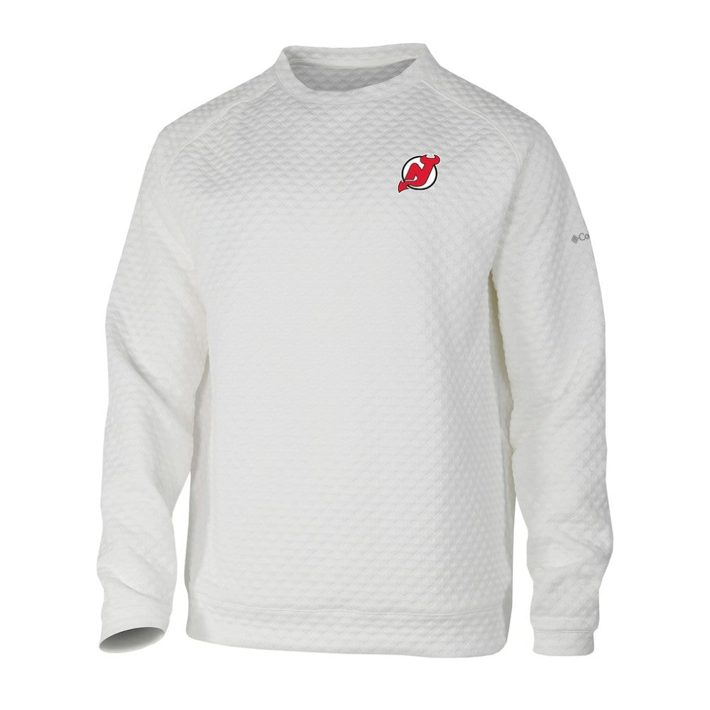 New Jersey Devils Columbia The Finder Sweatshirt - White | US 202633145