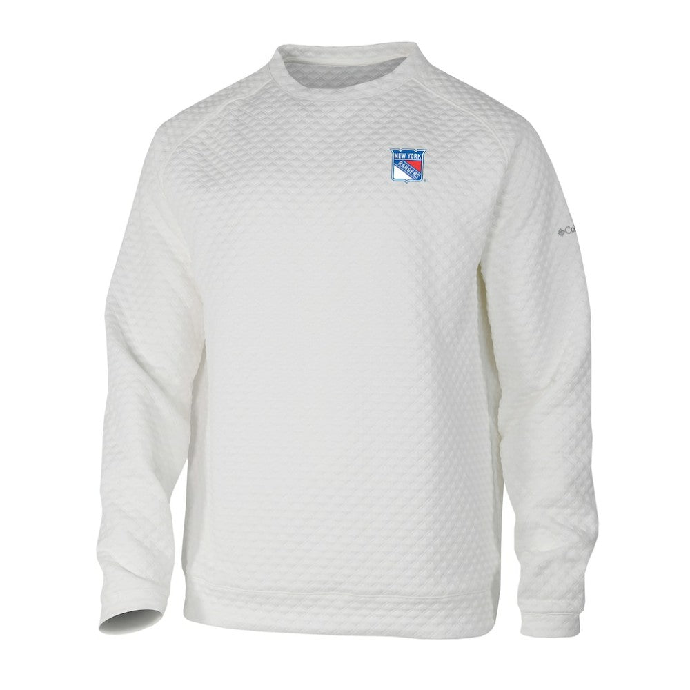 New York Rangers Columbia The Finder Sweatshirt - White | US 202633146