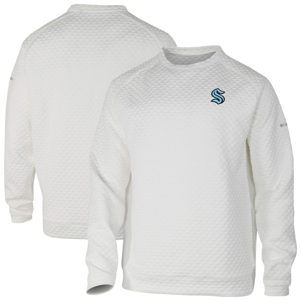 Seattle Kraken Columbia The Finder Sweatshirt - White | US 202633147