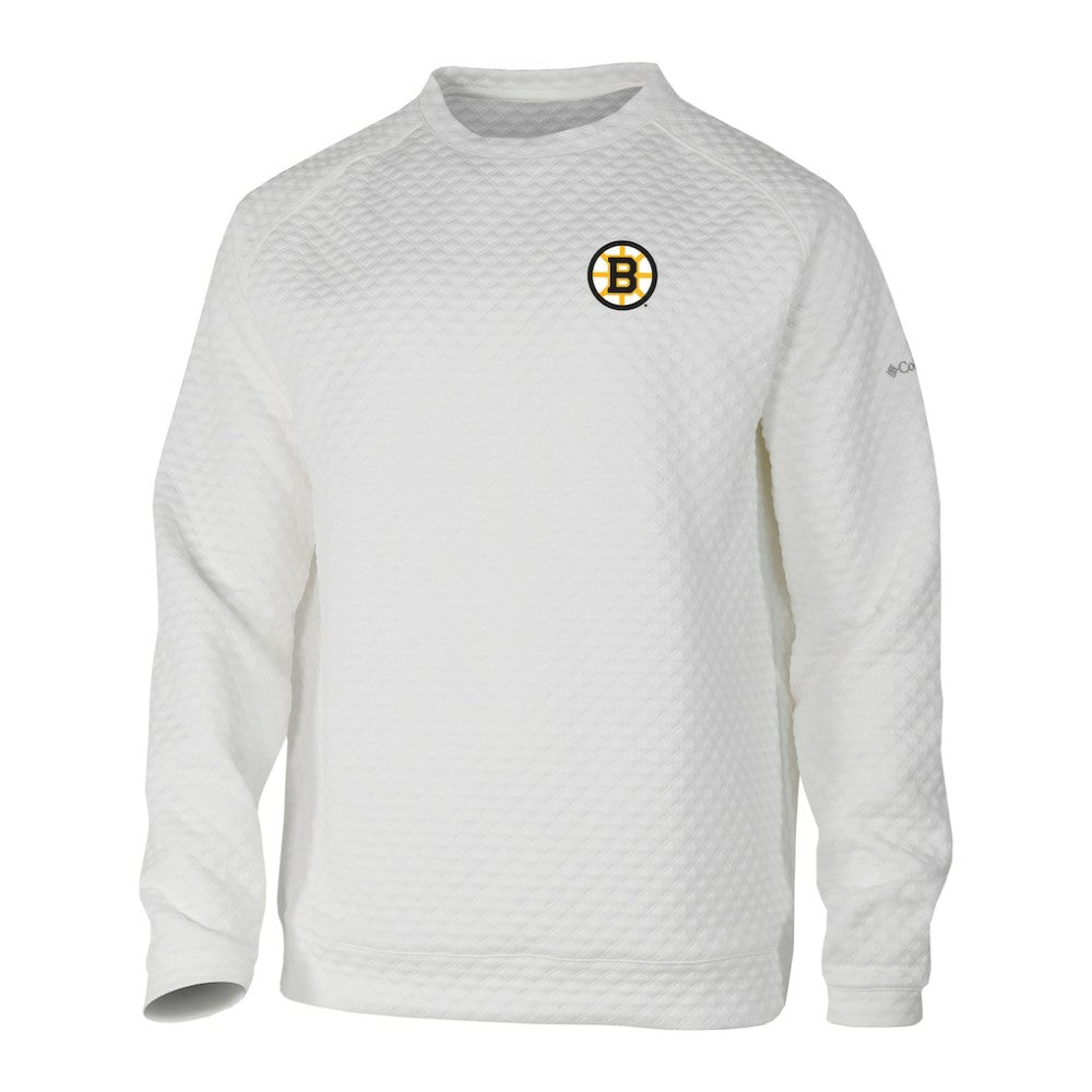 Boston Bruins Columbia The Finder Sweatshirt - White | US 202633148