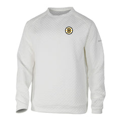Boston Bruins Columbia The Finder Sweatshirt - White | US 202633148