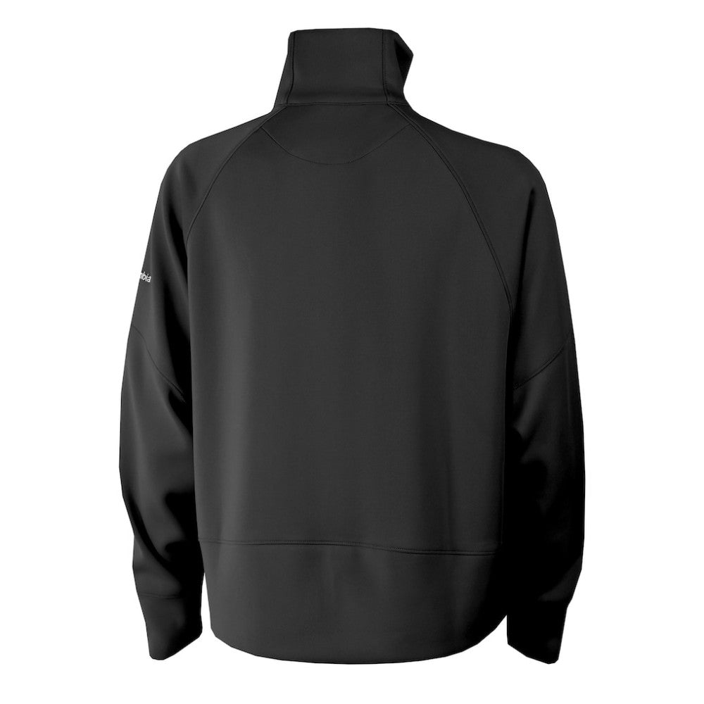 Carolina Hurricanes Columbia Women's Wickhams Hills Raglan Omni-Wick Half-Zip Pullover - Black | US 202633156
