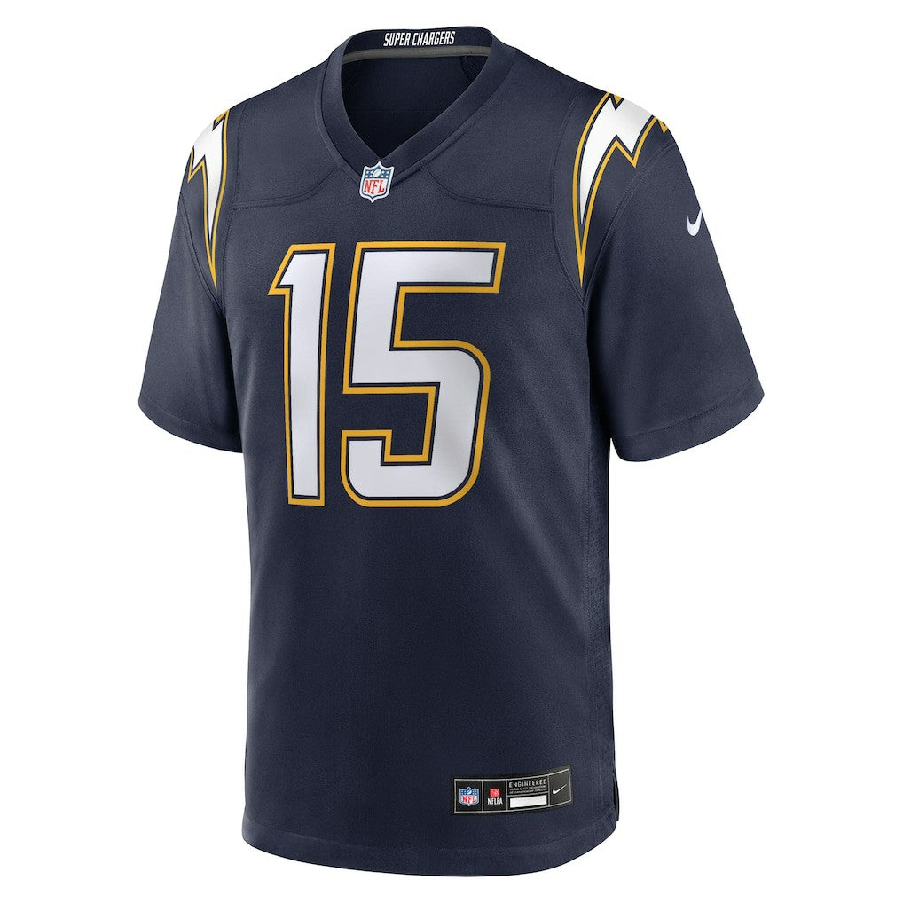 Ladd McConkey Los Angeles Chargers Alternate Super Chargers Game Player Jersey - Navy Jerseys